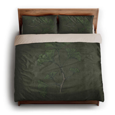 Ginko Green king - microfiber - Natural Backing
