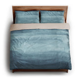 Jacinda Watercolor Blue Ombre king - microfiber - Natural Backing