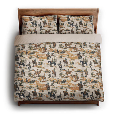 Desert Cowboys king - microfiber - Natural Backing
