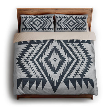 Reyno Navy & Stone king - microfiber - Natural Backing
