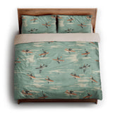 Open Water Kayakers king - microfiber - Natural Backing