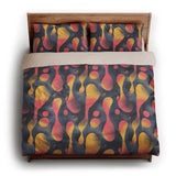 Hot Lava king - microfiber - Natural Backing