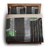 Gordian Dark Green king - microfiber - Natural Backing