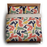 Bianca Multicolor king - microfiber - Natural Backing