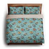 Lazy River king - microfiber - Natural Backing
