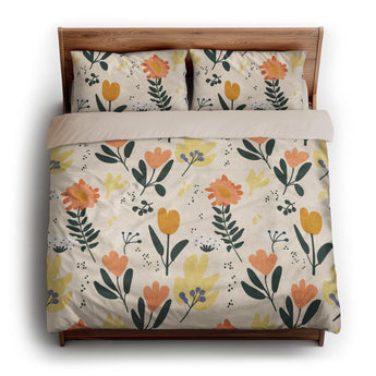Milana Ivory Gold king - microfiber - Natural Backing