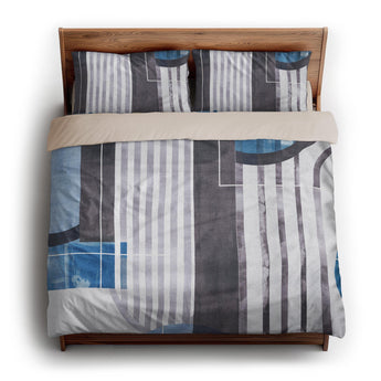 Gordian Blue king - microfiber - Natural Backing