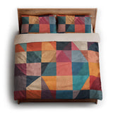 Faraz Multicolor king - microfiber - Natural Backing