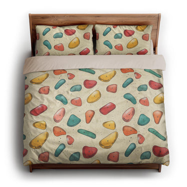 Climbing Holds king - microfiber - Natural Backing