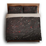 Edgar Red & Vintage Black king - microfiber - Natural Backing