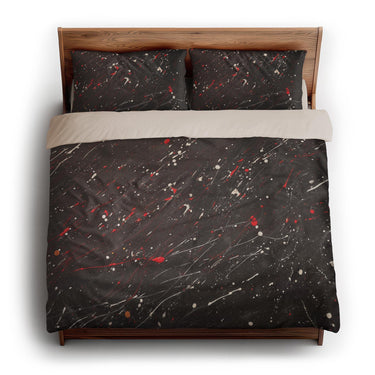 Edgar Red & Vintage Black king - microfiber - Natural Backing