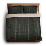 Felix Bleach Dye Olive Green king - microfiber - Natural Backing