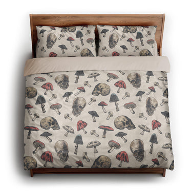 Death Caps king - microfiber - Natural Backing