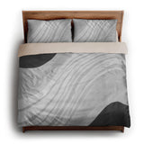 Elowin Greyscale king - microfiber - Natural Backing
