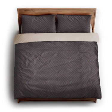 Terlingua Amethyst & Cobalt king - microfiber - Natural Backing