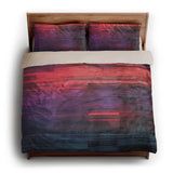 Astrid Plum king - microfiber - Natural Backing