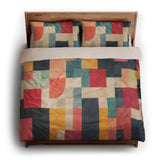 Finn Multicolor king - microfiber - Natural Backing