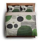 Charl Green king - microfiber - Natural Backing