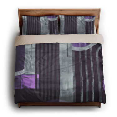 Gordian Dark Purple king - microfiber - Natural Backing
