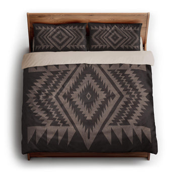 Reyno Neutral & Brown king - microfiber - Natural Backing