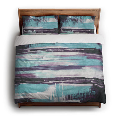 Jörgan Purple & Blue king - cotton - White Backing