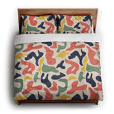 Bianca Multicolor king - cotton - White Backing