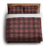 Buffalo Plaid Deep Red king - cotton - White Backing