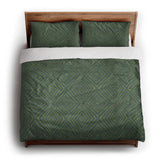 Terlingua Jade & Pyrite king - cotton - White Backing
