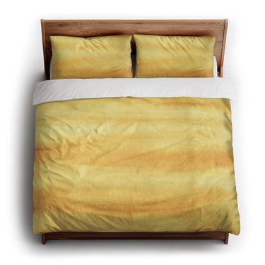 Ophelia Watercolor Yellow Balayage king - cotton - White Backing