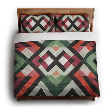 Sonora Cranberry & Matcha king - cotton - White Backing