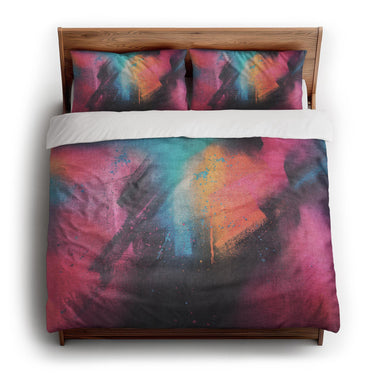 Ashley Multicolor king - cotton - White Backing