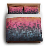 Caspian Multicolor king - cotton - White Backing