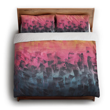 Caspian Multicolor king - cotton - White Backing