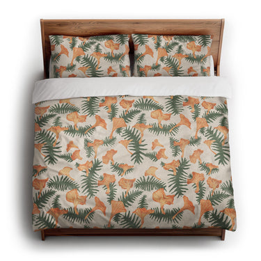 Chantrelles king - cotton - White Backing