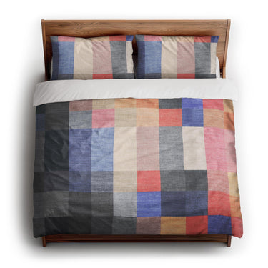 Polyphony Multicolor Midtone king - cotton - White Backing