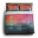 Harvey Multicolor king - cotton - White Backing