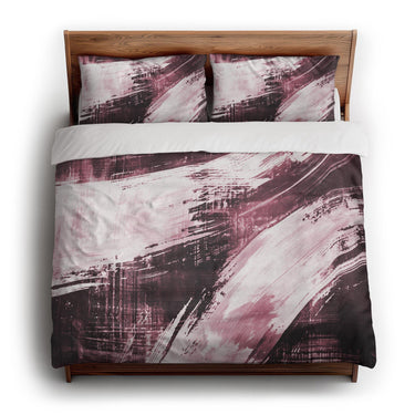 Emil Burgandy king - cotton - White Backing