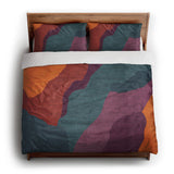 Soraya Multicolor Midtone king - cotton - White Backing