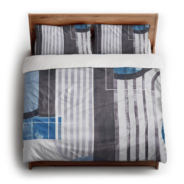 Gordian Blue king - cotton - White Backing
