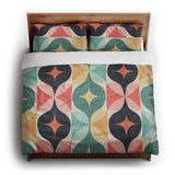 Maxine Multicolor king - cotton - White Backing