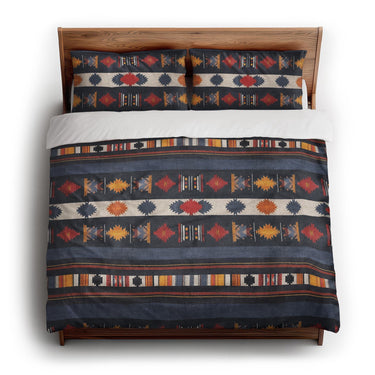 Tonopah Denim Blue king - cotton - White Backing