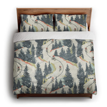 Downhill Descent king - cotton - White Backing