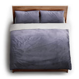 Kieran Watercolor Indigo Ombre king - cotton - White Backing