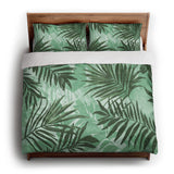 Florian Green king - cotton - White Backing