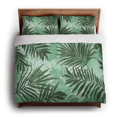 Florian Green king - cotton - White Backing
