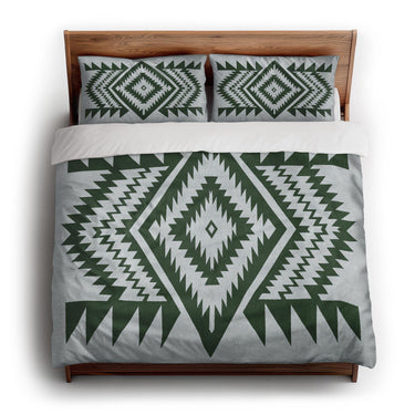 Reyno Forest & Stone king - cotton - White Backing