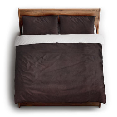 Keanu Watercolor Deep Red Ombré king - cotton - White Backing