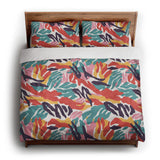 Cecilia Multicolor king - cotton - White Backing