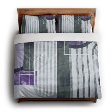 Gordian Purple king - cotton - White Backing