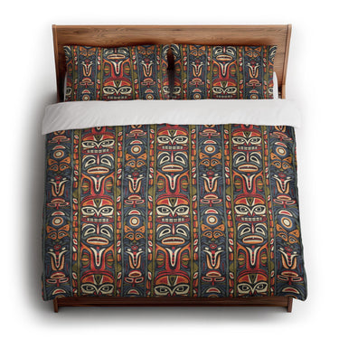 Totems king - cotton - White Backing